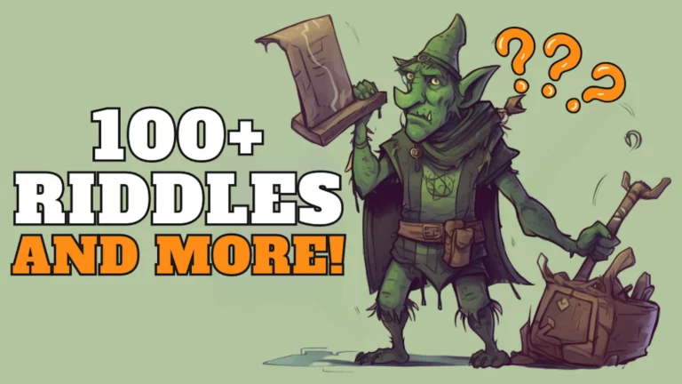 Realm of Riddles: 100 Enigmatic Puzzles for D&D or any TTRPG