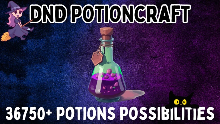 DnD PotionCraft: Ultimate D&D Module to Alchemy & Brewing